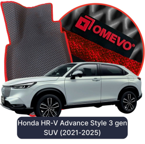 OMEVO 5D Pro EVA Dywaniki do Honda HR-V Advance Style 3 gen SUV (2021-2025)
