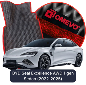 OMEVO 5D Pro EVA Dywaniki do BYD Seal Excellence AWD 1 gen Sedan (2022-2026)
