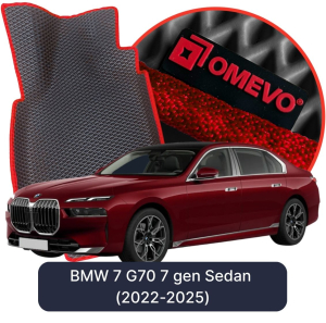 OMEVO 5D Pro EVA Dywaniki do BMW 7 G70 7 gen Sedan (2022-2025)
