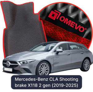 OMEVO 5D Pro EVA Dywaniki do Mercedes-Benz CLA Shooting brake X118 2 gen Kombi (2019-2025)