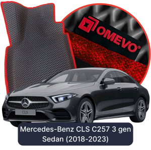 OMEVO 5D Pro EVA Dywaniki do Mercedes-Benz CLS C257 3 gen Sedan (2018-2023)