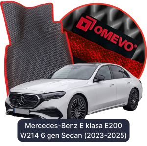 OMEVO 5D Pro EVA Dywaniki do Mercedes-Benz E klasa E200 W214 6 gen Sedan (2023-2025)