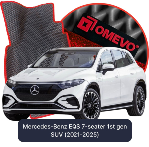 OMEVO 5D Pro EVA Dywaniki do Mercedes-Benz EQS 7-osobowy 1 gen SUV (2021-2025)