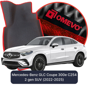 OMEVO 5D Pro EVA Dywaniki do Mercedes-Benz GLC Coupe 300e C254 2 gen SUV (2022-2025)