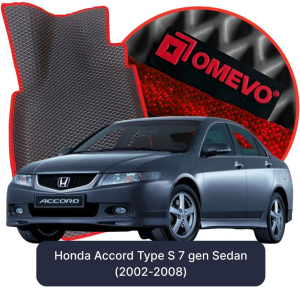 OMEVO 5D Pro EVA Dywaniki do Honda Accord Type S 7 gen Sedan (2002-2008)