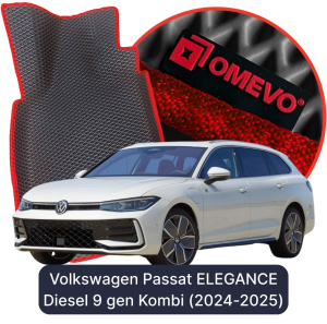 OMEVO 5D Pro EVA Dywaniki do Volkswagen Passat ELEGANCE Diesel 9 gen Kombi (2024-2025)