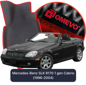 OMEVO 5D Pro EVA Dywaniki do Mercedes-Benz SLK R170 1 gen Cabrio (1996-2004)