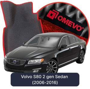 OMEVO 5D Pro EVA Dywaniki do Volvo S80 2 gen Sedan (2006-2016)