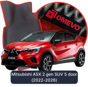 OMEVO 5D Pro EVA Dywaniki do Mitsubishi ASX 2 gen SUV 5 drzwi (2022-2026)