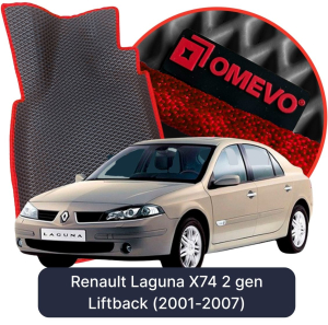 OMEVO 5D Pro EVA Dywaniki do Renault Laguna X74 2 gen Liftback (2001-2007)