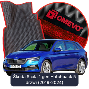 OMEVO 5D Pro EVA Dywaniki do Škoda Scala 1 gen Hatchback 5 drzwi (2019-2024)