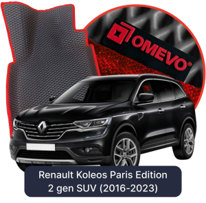 OMEVO 5D Pro EVA Dywaniki do Renault Koleos Wersja Paris 2 gen SUV (2016-2023)