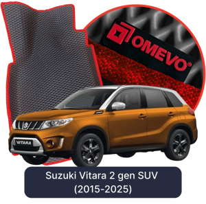 OMEVO 5D Pro EVA Dywaniki do Suzuki Vitara 2 gen SUV (2015-2025)