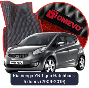 OMEVO 5D Pro EVA Dywaniki do Kia Venga YN 1 gen Hatchback 5 drzwi (2009-2019)