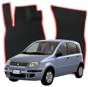 OMEVO EVA Dywaniki® do Fiat Panda 2-osobowy 2 gen Minivan 5 drzwi (2003-2012)
