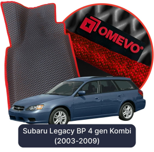 OMEVO 5D Pro EVA Dywaniki do Subaru Legacy BP 4 gen Kombi (2003-2009)
