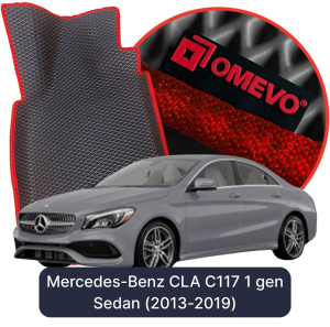 OMEVO 5D Pro EVA Dywaniki do Mercedes-Benz CLA C117 1 gen Sedan (2013-2019)