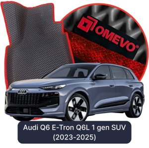 OMEVO 5D Pro EVA Dywaniki do Audi Q6 E-Tron Q6L 1 gen SUV (2023-2026)