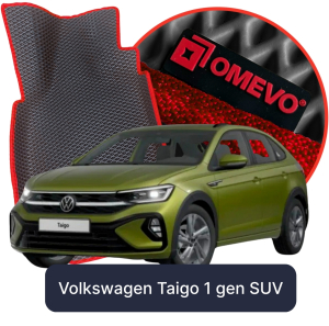 OMEVO 5D Pro EVA Dywaniki do Volkswagen Taigo 1 gen SUV (2020-2025)