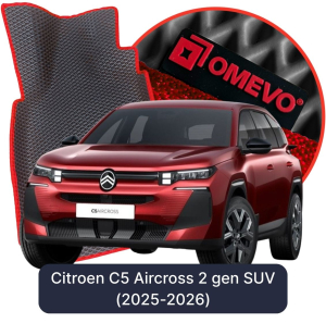 OMEVO 5D Pro EVA Dywaniki do Citroën C5 Aircross 2 gen SUV (2025-2026)