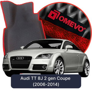 OMEVO 5D Pro EVA Dywaniki do Audi TT 8J 2 gen Coupe (2006-2014)