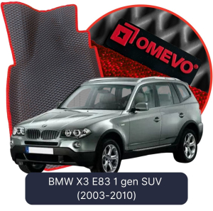 OMEVO 5D Pro EVA Dywaniki do BMW X3 E83 1 gen SUV (2003-2010)
