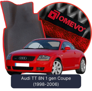 OMEVO 5D Pro EVA Dywaniki do Audi TT 8N 1 gen Coupe (1998-2006)