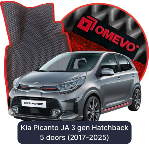OMEVO 5D Pro EVA Dywaniki do  Kia Picanto JA 3 gen Hatchback 5 drzwi (2017-2025)