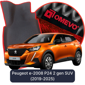 OMEVO 5D Pro EVA Dywaniki do Peugeot e-2008 P24 2 gen SUV (2019-2025)