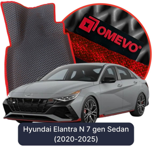 OMEVO 5D Pro EVA Dywaniki do Hyundai Elantra N 7 gen Sedan (2020-2025)