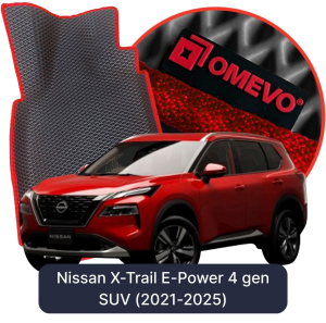 OMEVO 5D Pro EVA Dywaniki do Nissan X-Trail E-Power  4 gen SUV (2021-2025)