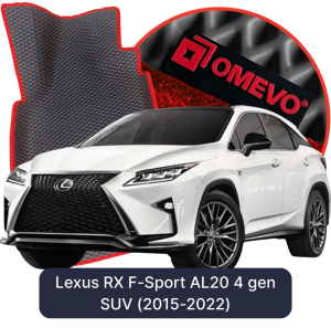 OMEVO 5D Pro EVA Dywaniki do Lexus RX F-Sport AL20 4 gen SUV (2015-2022)