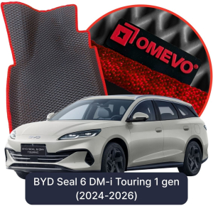 OMEVO 5D Pro EVA Dywaniki do BYD Seal 6 DM-i Touring 1 gen Kombi (2024-2026)