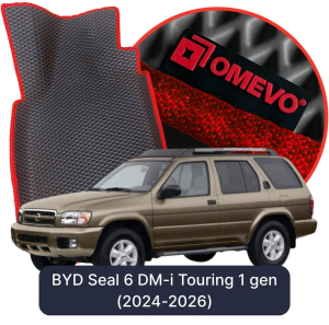 OMEVO 5D Pro EVA Dywaniki do Nissan Pathfinder 5 - Osobowy R50 2 gen SUV (1996-2004)