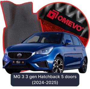 OMEVO 5D Pro EVA Dywaniki do MG 3 3 gen Hatchback 5 drzwi (2024-2025)