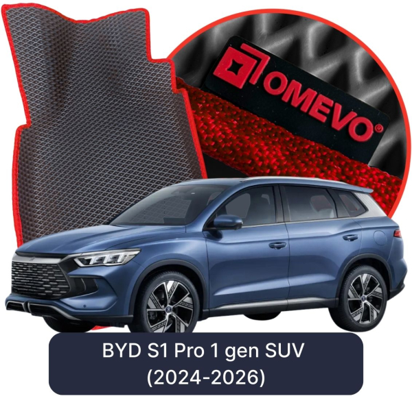 Dywaniki samochodowe EVA OMEVO do BYD S1 Pro  1 gen SUV (2024-2026)