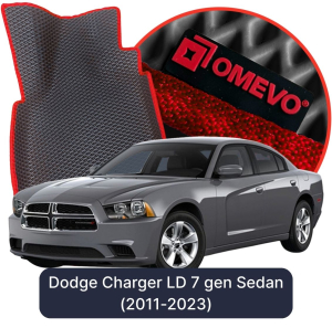OMEVO 5D Pro EVA Dywaniki do Dodge Charger LD 7 gen Sedan (2011-2023)