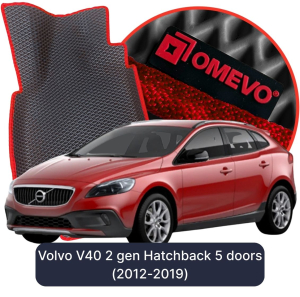 OMEVO 5D Pro EVA Dywaniki do Volvo V40 2 gen Hatchback 5 drzwi (2012-2019)