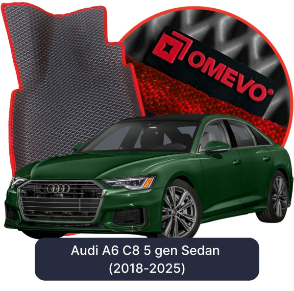 Dywaniki samochodowe EVA OMEVO do Audi A6 C8 5 gen Sedan (2018-2025)