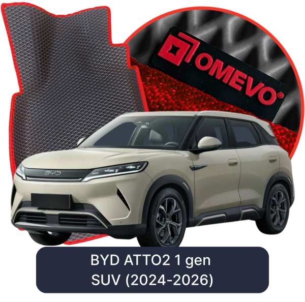Dywaniki samochodowe EVA OMEVO do BYD ATTO2 1 gen SUV (2024-2026)