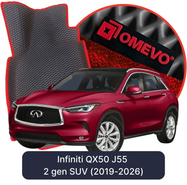 Dywaniki samochodowe EVA OMEVO do Infiniti QX50 J55 2 gen SUV (2019-2026)