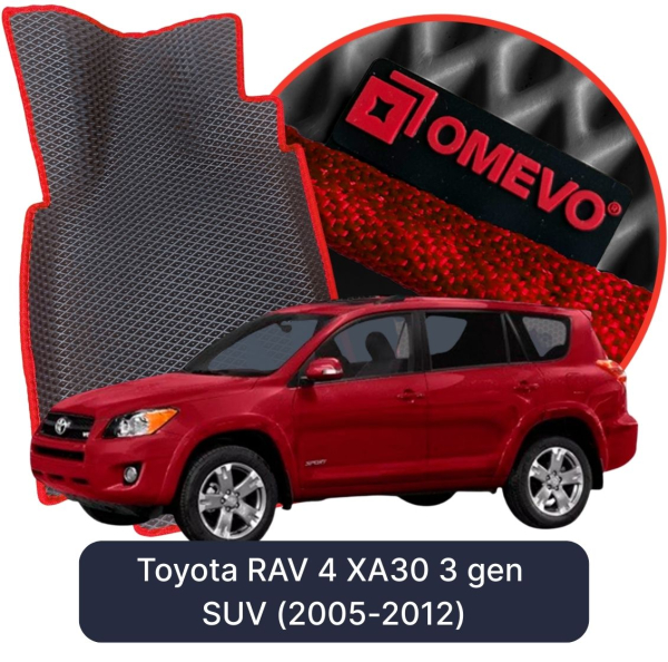 Dywaniki samochodowe EVA OMEVO do Toyota RAV 4 XA30 3 gen SUV (2005-2012)