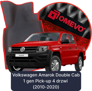 OMEVO 5D Pro EVA Dywaniki do Volkswagen Amarok Double Cab 1 gen Pick-up 4 drzwi (2010-2020)