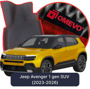 OMEVO 5D Pro EVA Dywaniki do Jeep Avenger 1 gen SUV (2023-2026)