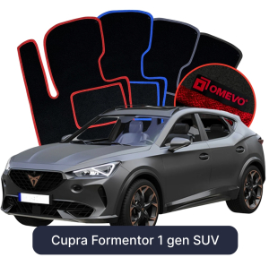 Dywaniki Welurowe OMEVO do Cupra Formentor 1 gen SUV (2020-2026)