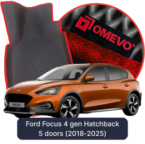 OMEVO 5D Pro EVA Dywaniki do Ford Focus 4 gen Hatchback 5 drzwi (2018-2025)