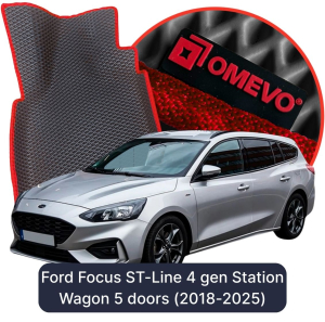 OMEVO 5D Pro EVA Dywaniki do Ford Focus ST-Line 4 gen Kombi 5 drzwi (2018-2025)
