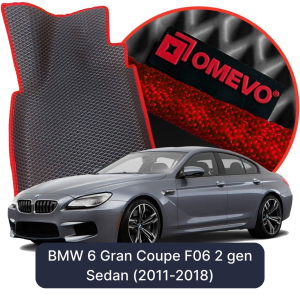 OMEVO 5D Pro EVA Dywaniki do BMW 6 Gran Coupe F06 2 gen Sedan (2011-2018)