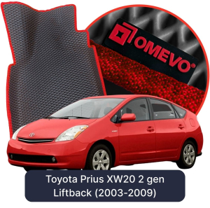 OMEVO 5D Pro EVA Dywaniki do Toyota Prius XW20 2 gen Liftback (2003-2009)