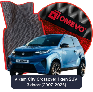 OMEVO 5D Pro EVA Dywaniki do Aixam City Crossover 1 gen SUV 3 drzwi (2007-2026)